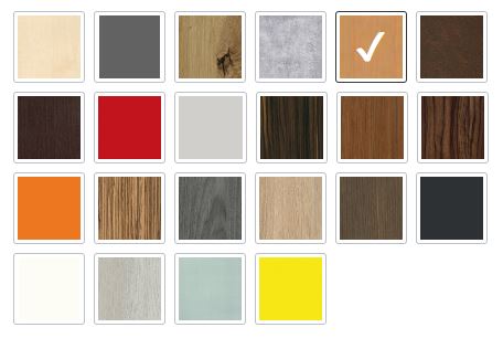 Musterfarbkarte Lagerprogramm bestellen