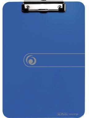 HERLITZ Klemmbrett Herlitz easy orga to go 22,5 x 31,5 cm (B x H) DIN A4 Polystyrol opak blau