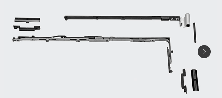 Schüco Scheren Reparaturset 400 (rechts öffnend)