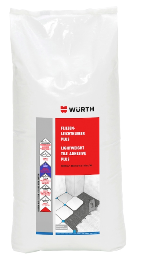 Fliesenleichtkleber PLUS CERAfix® 403 C2 TE S1Flex/XL (15 kg)