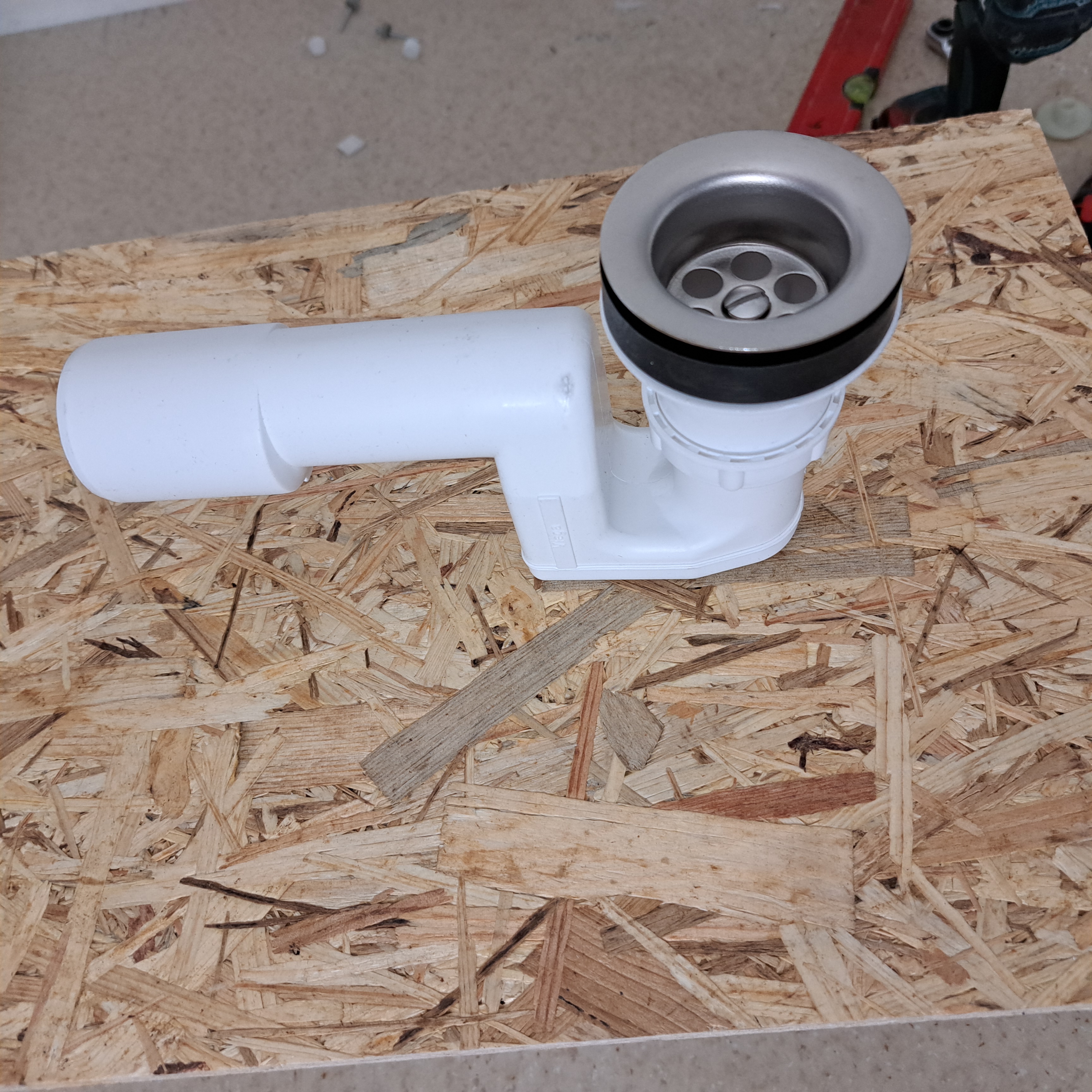 Ablauf-Ventil für Duschwanne 1 1/2" inkl. Geruchsverschluss