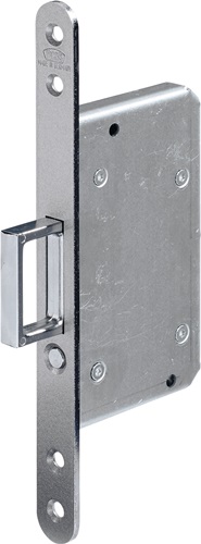 Schiebetür-Einsteckschl.0393 STA silber