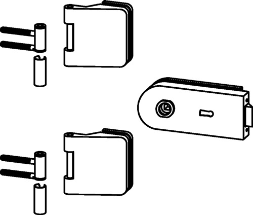 Glastürbeschlag STUDIO Rondo/OFFICE Juni