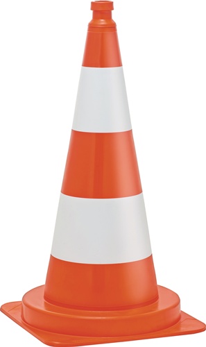 Leitkegel H.750mm tagesleuchtend G.3,4 k