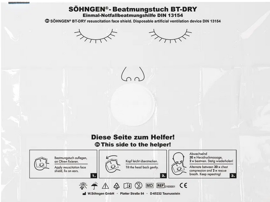 SÖHNGEN® Beatmungstuch BT-DRY I 0103001