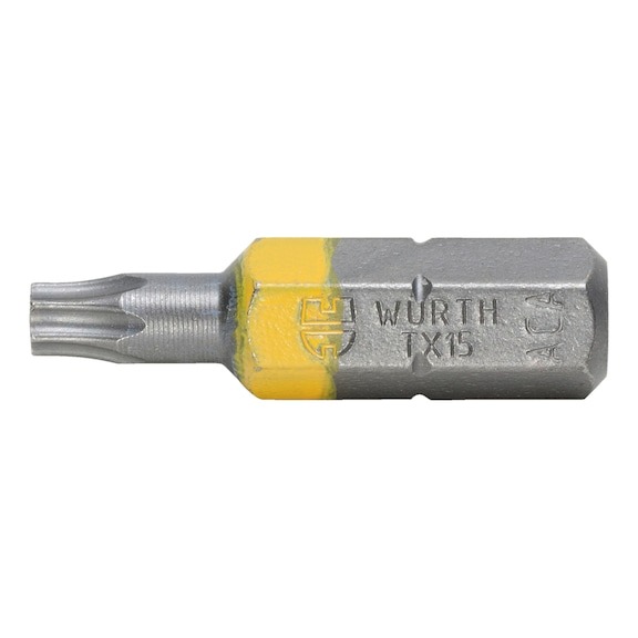 TX 15 Würth Bits Gelb | Länge 25 mm  (VE)