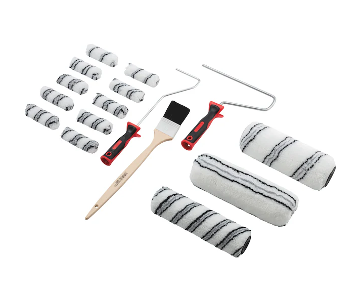 16.-tlg Malerwalzen-Set von Würth