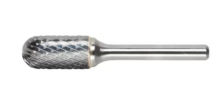 12x25 mm Hartmetall Frässtift Zahnung 3R (Walzenrundform)