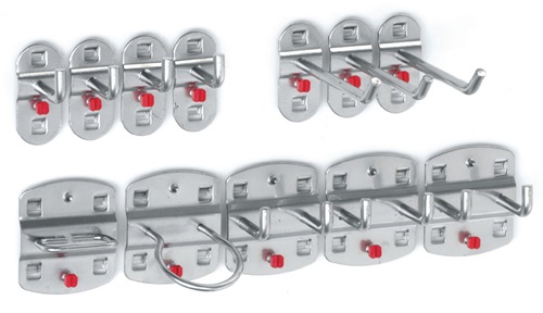 Werkzg.h.BxHmm 9 div.Haken/3 Doppelhaken