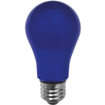 Farbige LEDs mit Kunststoffkolben A19 E27