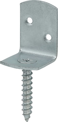 Flechtzaunbeschlag 32x30x38mm blau verz.