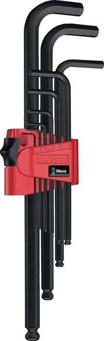 9.-tlg. Wera Sechskantschlüsselsatz (1,5-10 mm)