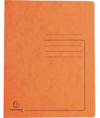 EXACOMPTA Schnellhefter Exacompta DIN A4 355g/m² Colorspankarton orange