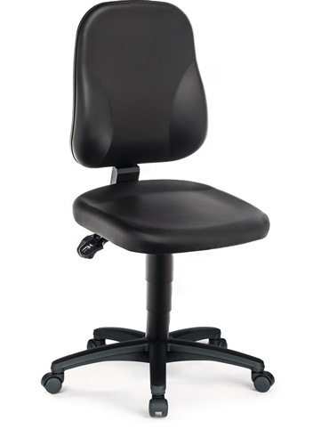 Arbeitsdrehstuhl Rl.Kunstlederpolster sc