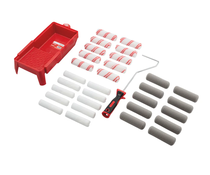 36.-tlg Lackierwalzen-Set von Würth