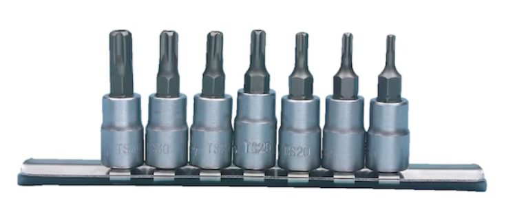 Steckschlüssel 1/4 Zoll 7-teiliges Sortiment