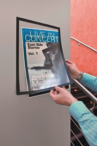 Magnetrahmen DIN A3 dunkelblau selbstkle