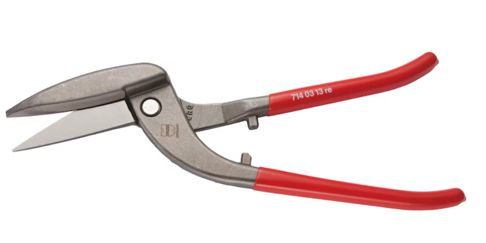 Pelikanschere rechtsschneidend