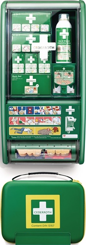 Erste Hilfe Station B290xH560xT120ca.mm