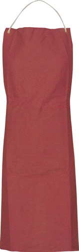 Segeltuchschürze L.ca.100xB.ca.80cm rotb