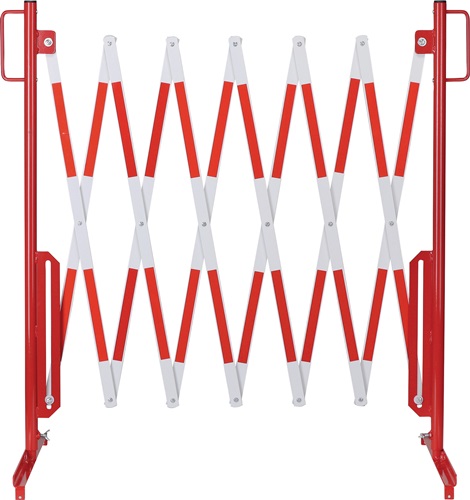 Scherengitter L3600xH1000mm m.Standfuß r