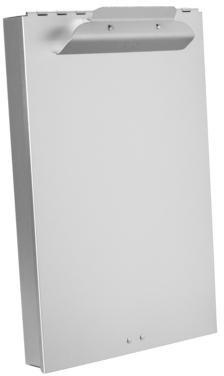 LÄUFER Klemmbrett Läufer CruiserMate 23 x 34,5 cm (B x H) DIN A4 Aluminium silber