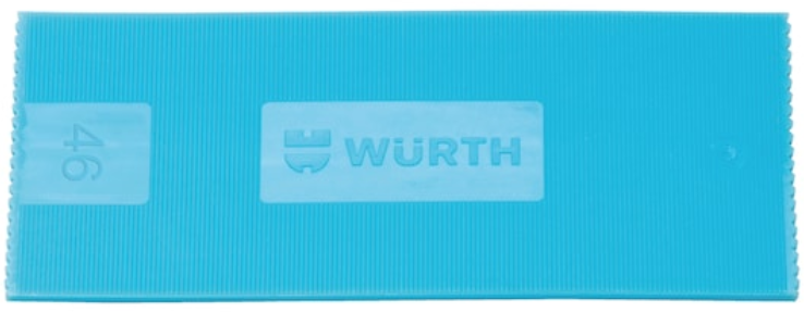 Verglasungsklotz blau I 46x2