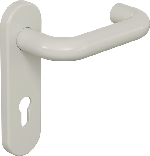 HEWI Kurzschildgarnitur 111R01.110 97 Kunststoff 97 PZ abgerundet