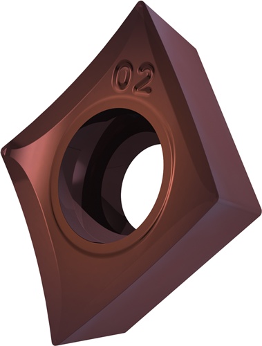 PRAMET Drehwendeschneidplatte ISO CCGT 080302E-SF3:T8415 Bohrungs-D. 3,4mm PVD beschichtet