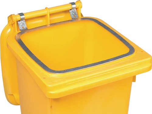 Haltering f.Müllgroßbehälter 120l Stahlb