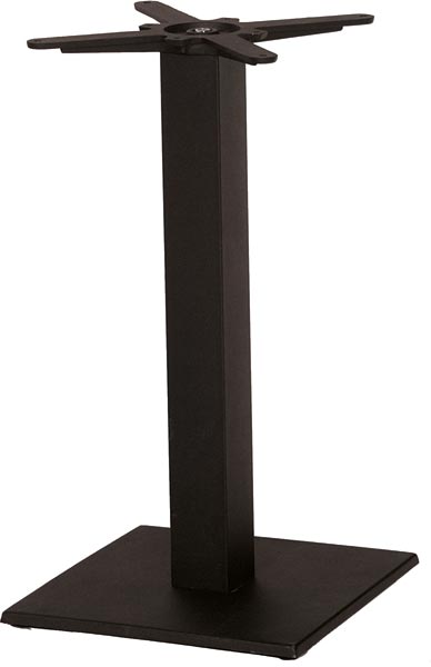 Tischgestell "Flach 04040", Schwarz