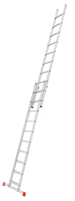 Alu-Stufenschiebeleiter I 2x10 Stufen