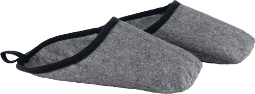 Filzüberschuhe Ludwig L (41-46) grau-mel