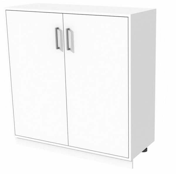 Sideboard "SET 475" mit Drehtüren/ Hoch (in der Farbe Weiß)