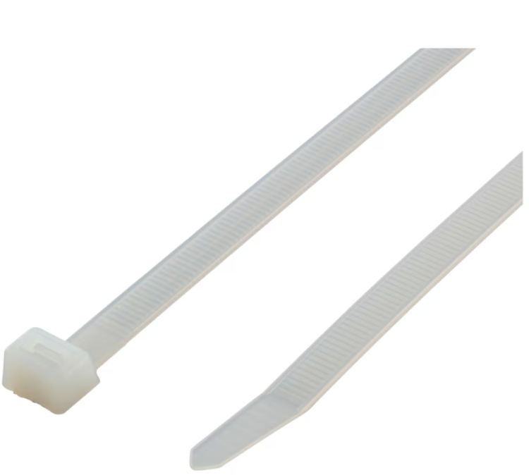 Kabelbinder KBL 2 mit Kunststoffzunge 7,6x750 mm I Natur