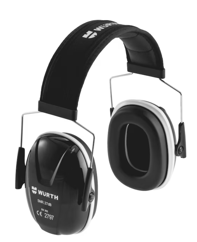 Kapselgehörschutz WNA 100 mit guter Dämmleistung und höhenverstellbarem Kopfbügel