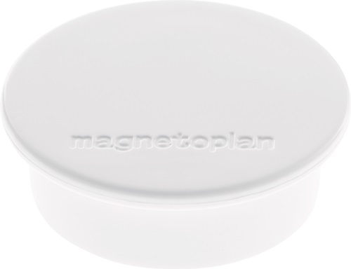 Magnet Premium D.40mm weiß MAGNETOPLAN