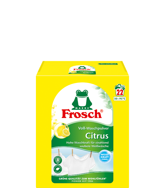 Voll-Waschpulver Citrus von Frosch