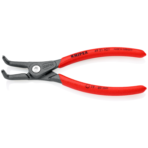 D.19-60mm KNIPEX 90° Außensicherungsringzange A 21