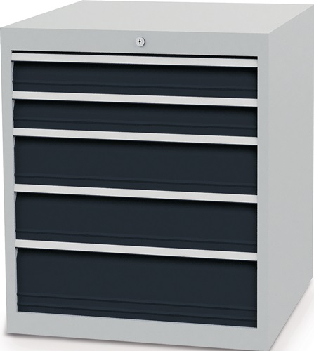 Schubladenschrank H819xB705xT736mm licht
