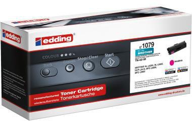 EDDING Toner edding kein Originalzubehör Kompatibel mit: Brother TN-421M EDD-1079 ca. 1.800 Seiten magenta