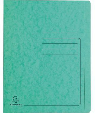 EXACOMPTA Schnellhefter Exacompta DIN A4 355g/m² Colorspankarton grün