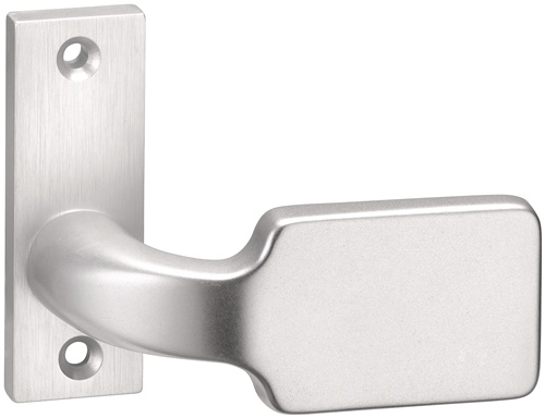 Türknopf 1385/1010 Alu.F1 Aufn.8mm gekr.