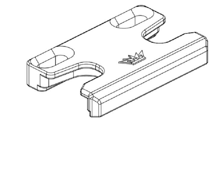 Riegelstück Stulp. si  ( VE=10) /RG149