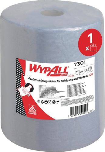 Wischtuch WYPALL L20 7301 L.ca.385 mmxB.