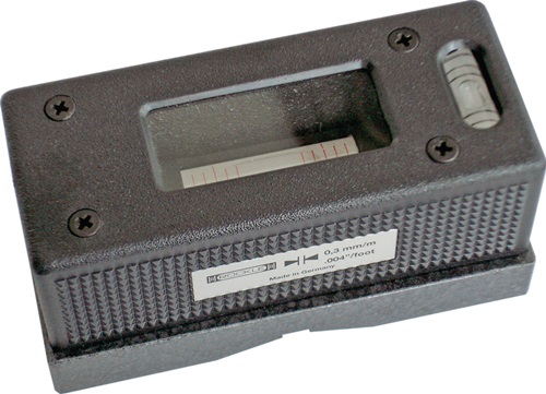 Kurbelzapfenwasserwaage DIN 877 Genauigk