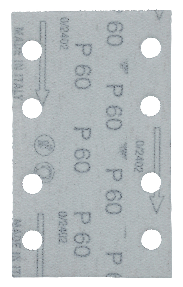E-23503 Schleifpapier A60 80x130mm Klett