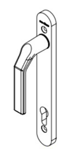 28742400 Balkontürdrücker innen niö I RG149
