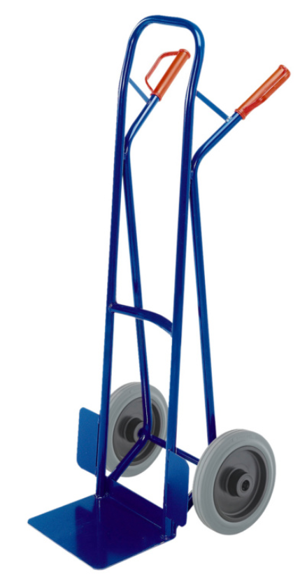 Stapelkarre mit Rohrbogen (Vollgummireifen)