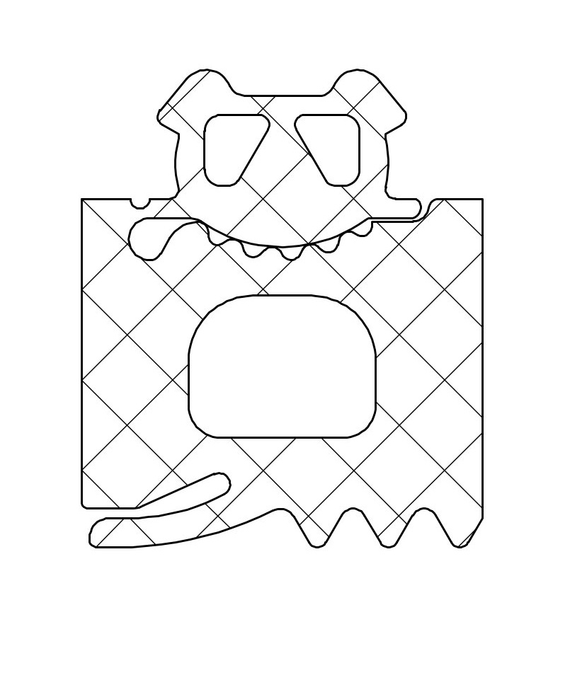 244295 Glasanl.Dtg. 11mm Rs (Restbestand ca. 120m)